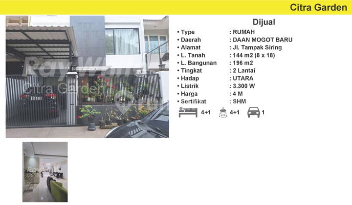 Dijual Rumah Bagus SHM Daan Mogot Baru, Jakarta Barat 0052-HOS