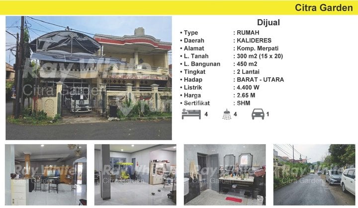 Dijual Rumah SHM Hook Murah Bagus Kalideres Jakbar0010-Aguhey