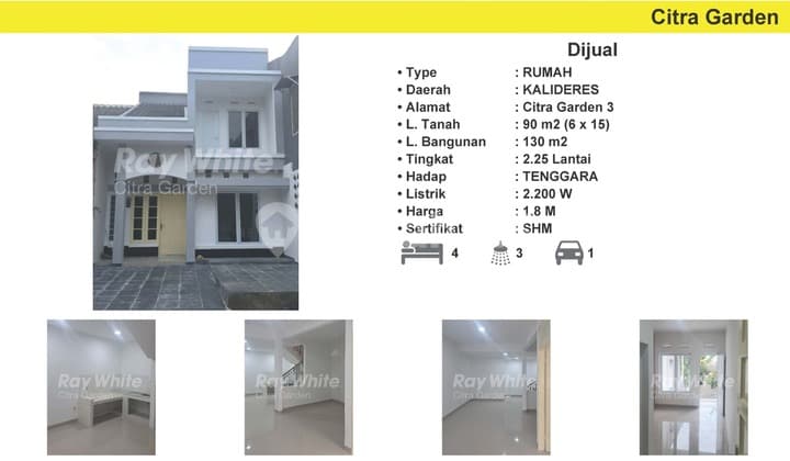 Dujual Rumah Murah Furnish SHM Citra Garden 3 Jakbar 0020Crsjoe