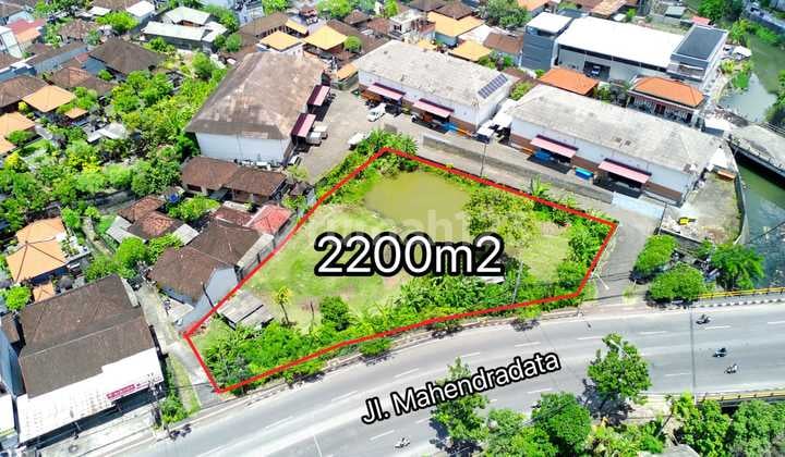 Commercial Land on Jl. Mahendradatta, Denpasar, Bali