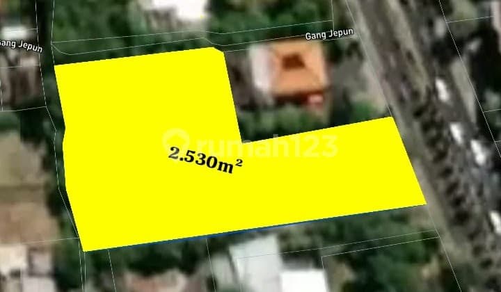 Tanah Premium & Strategis Kawasan Wisata Sanur Dekat ke Pantai