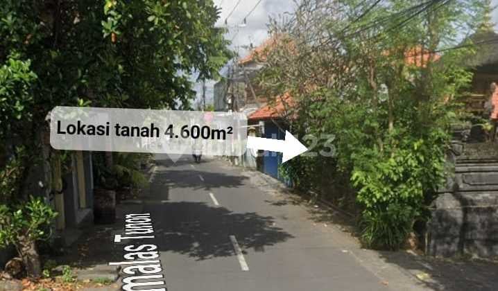 Tanah Bonus Bangunan Villa di Umalas (Pinggir Jalan Utama Umalas Tunon)