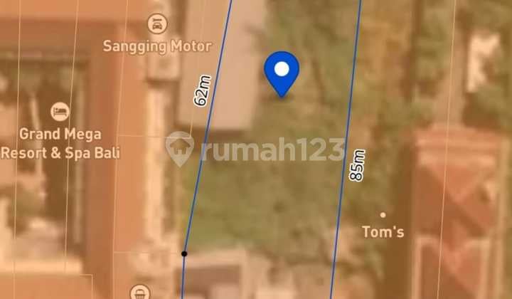 Tanah Premium di Pinggir Jalan Utama Jl. Bypass Ngurah Rai, Badung, Bali