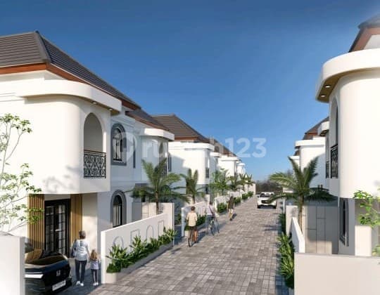 Rumah Modern 2 Lantai, di Jl Bisma, Kampial, Nusa Dua, Badung, Bali