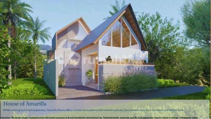 New "House Of Amarilla" A Warm Tropical Villa-Style Private Home In Ungasan
