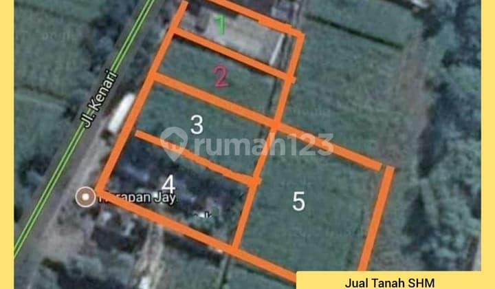 Tanah Raya Kenari Blitar Dekat Terminal Patria