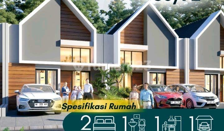 Rumah 300 Jutaan Hasbanna Dekat Bandara Free Biaya