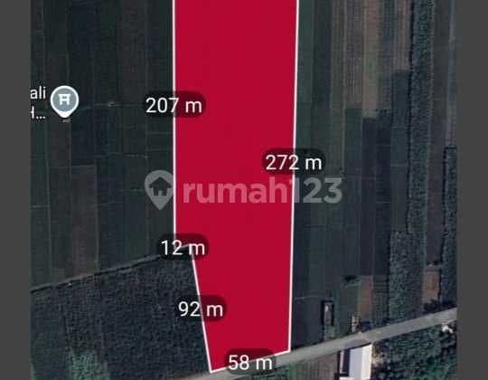 Jual Tanah 2,2 Hektar Industri Kemlagi Mojokerto 950rb/m