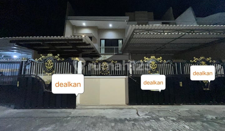Dijual Rumah 3 Lantai Lebar 12 Darmo Indah Sari
