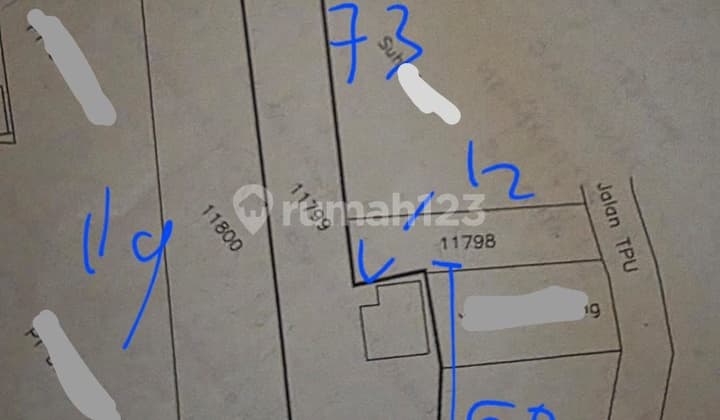 Sewa Kavling Lahan Tanah di Jalan Raya Legok Gudang Bengkel Carwash Tangerang