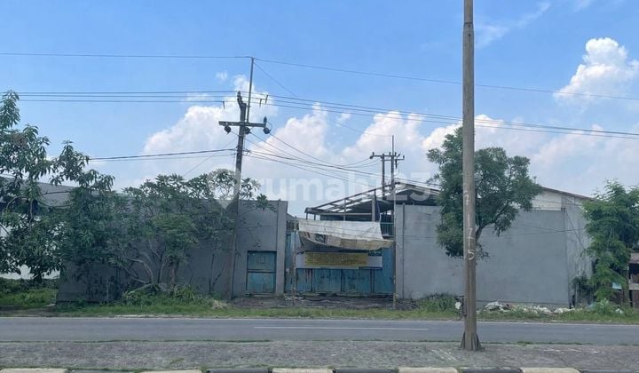 Pabrik + Gudang Murah di 0 Jalan Raya Bypass Krian