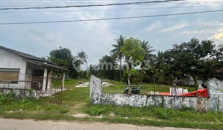 Land for quick sale in Kemiri Village, Tangerang Regency.