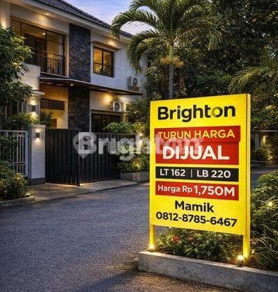 Rumah Murah 2,5 Lantai di Perumahan Permata Pamulang