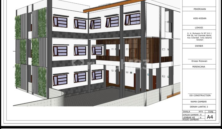 Tanah Lokasi Strategis Dekat Tb Simatupang, LRT Cocok untuk Kost. Fatmawati Jakarta Selatan
