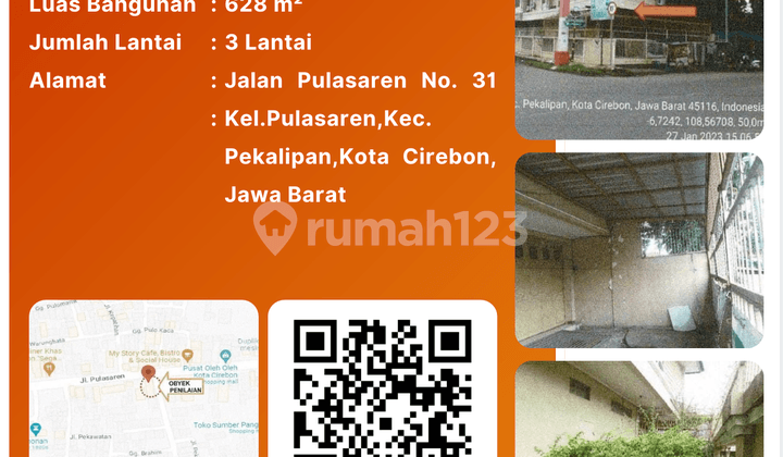 Dekat Akses Tol, Rumah, 2 Lantai, SHM, Dekat Sekolah Negeri, Bebas Banjir