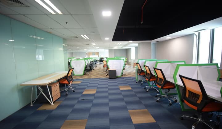 Sewa kantor fleksibel di Jakarta Selatan! Bisa custom sesuai kebutuhan tim Anda. Lokasi strategis, fasilitas lengkap.
