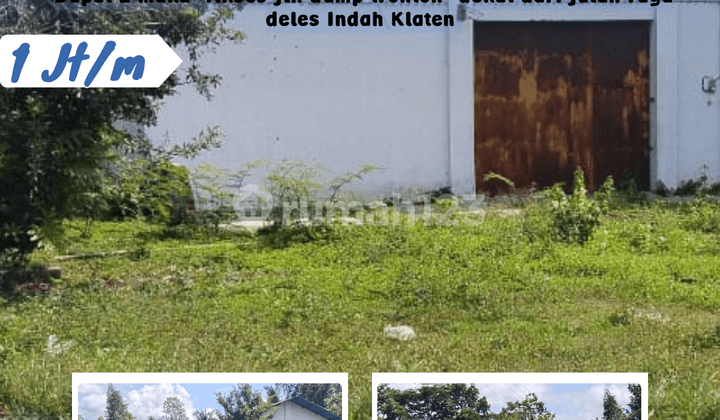 Dijual Pekarangan berdiri gudang