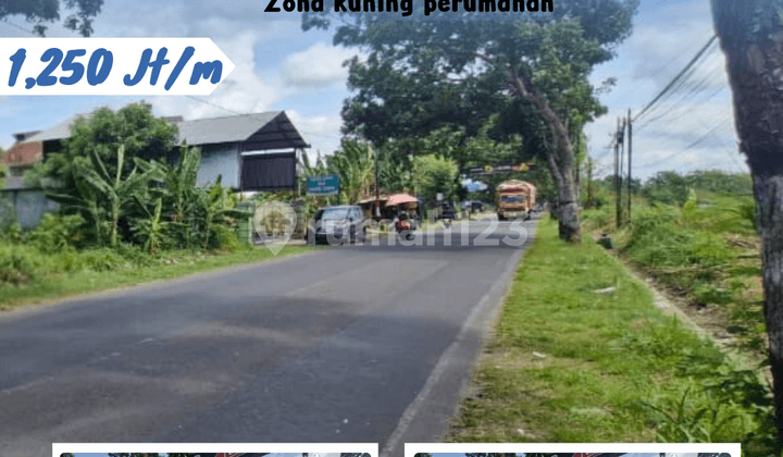Dijual Pekarangan Lokasi Kurung Ceper, Pinggir Jalan Raya Ceper Pedan