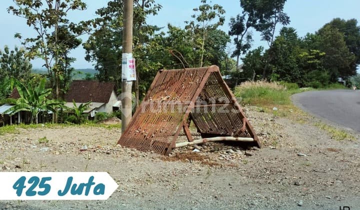 For Sale Strategic Land on the Side of Sragen-Kemuning Main Road