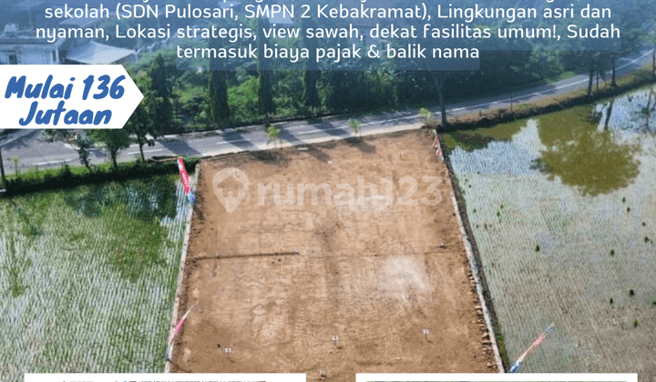 Dijual Tanah Kapling Pulosari Beautiful Land