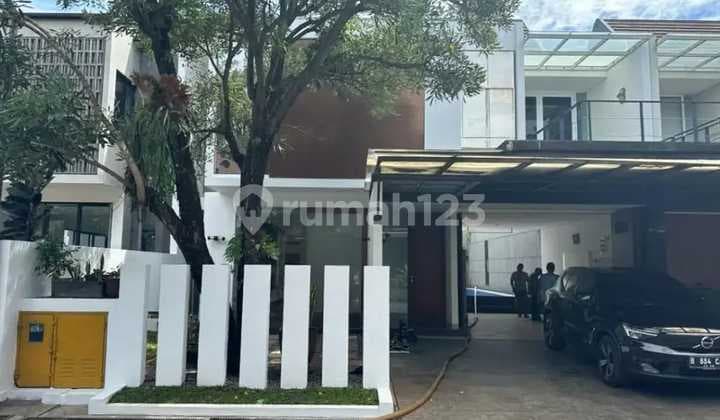Dijual Rumah Mewah 2lt Townhouse Ampera Kemang Jakarta Selatan