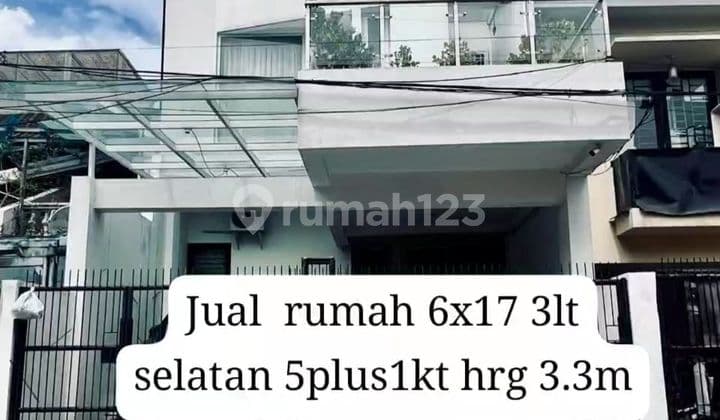 Murah Jual Cepat Rumah Siap Huni 3 Lantai di Kelapa Gading Barat