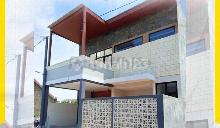 Rumah Baru Modern Industrial di Kadilangu Baki, Desain Estetik Dekat Kawasan Solo Baru