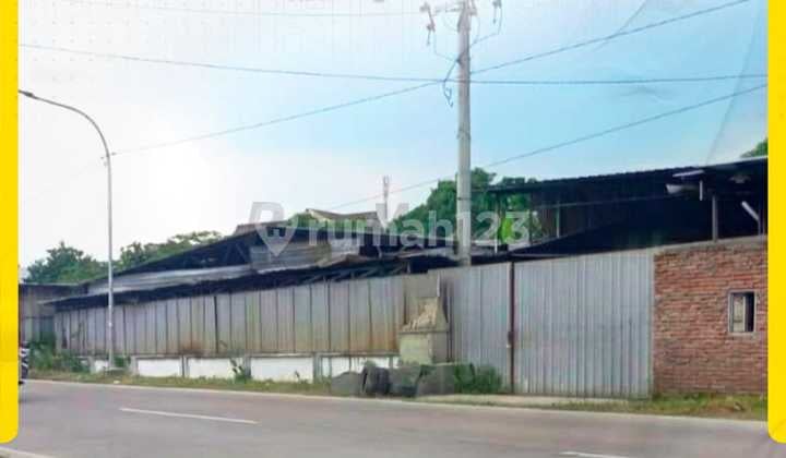 Disewakan Gudang Skala Menengah Ekstra Luas dengan Akses Kontainer di Baki