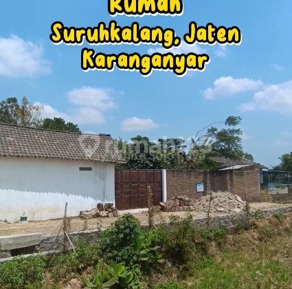 Dijual Tanah Bonus Rumah di Suruhkalang, Jaten, Karanganyar