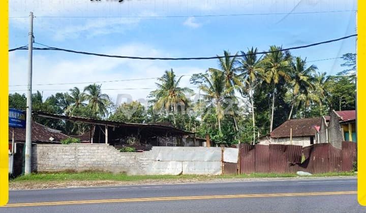 Dijual Tanah Komersial Muka Lebar di Jalur Utama Provinsi Solo-Semarang (Ampel)
