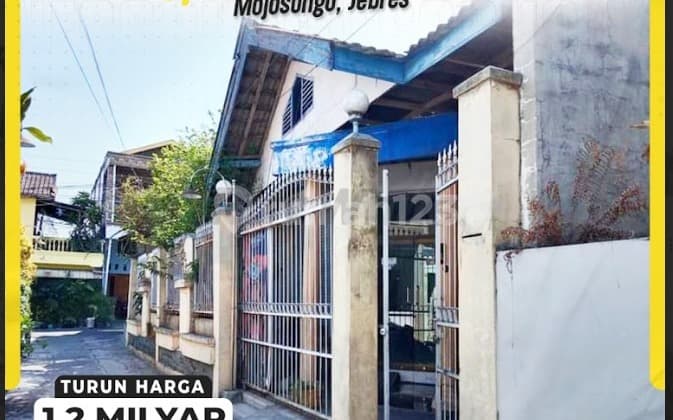 Rumah Halaman Luas (300M²) di Lokasi Strategis Jl. Jaya Wijaya, Mojosongo, Jebres
