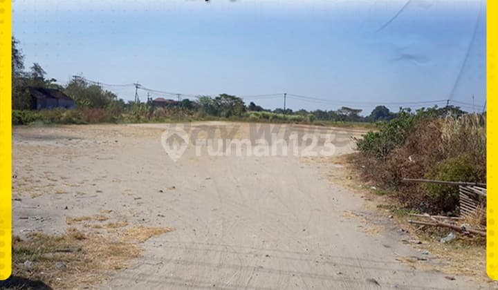 Tanah Luas Sudah Urug Siap Bangun 1,3 Ha di Juwiring, Klaten