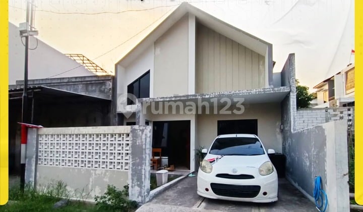 Rumah Modern Desain Unik di Mojosongo, Solo Lingkungan Nyaman
