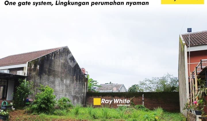 Dijual Tanah Kavling di Perumahan One Gate Plumbon, Mojolaban