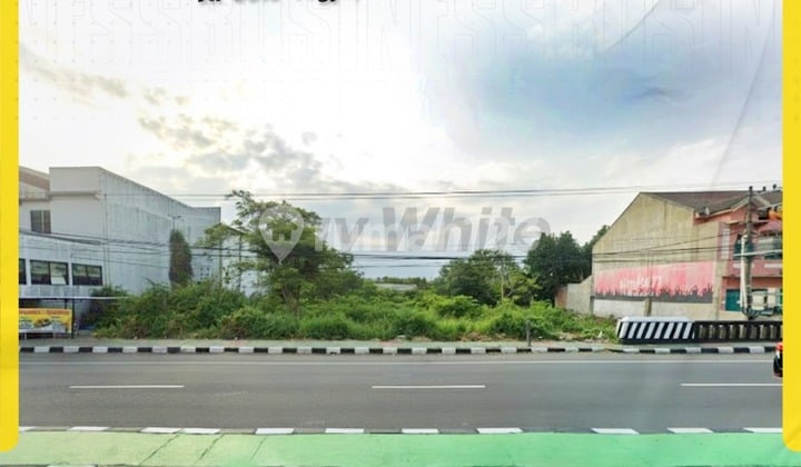 Tanah Komersial Super Strategis (Lebar 30m) Tepi Jalan Raya Utama Solo-Jogja, Delanggu, Klaten