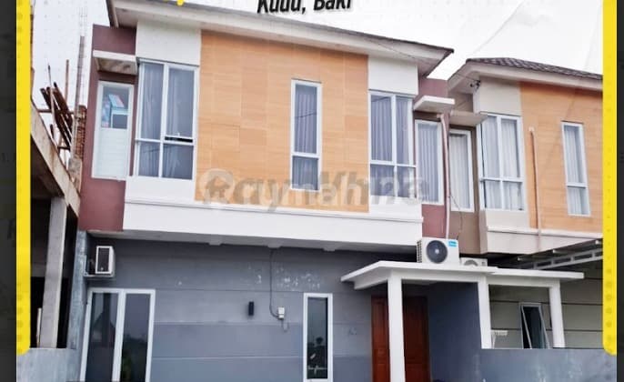 Rumah Siap Huni 2 Lantai Dijual/Disewakan Kudu, Baki, Sukoharjo