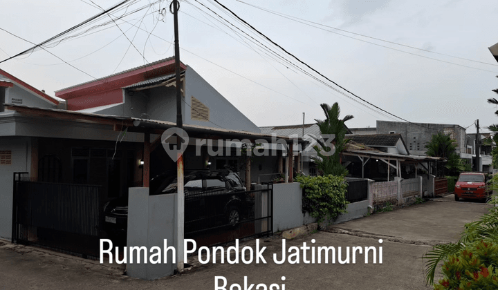 Rumah 2 Lantai Bebas Banjir Pondok Jatimurni Jatiwarna Bekasi