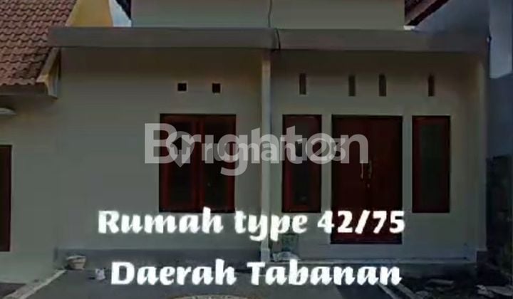 Rumah Cluster Type 42/75 di Tabanan, Dp Mulai 5%