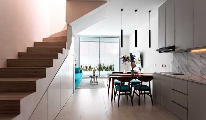 For Sale 2 Bedroom Minimalist Townhouse in Prime Seminyak (271V)