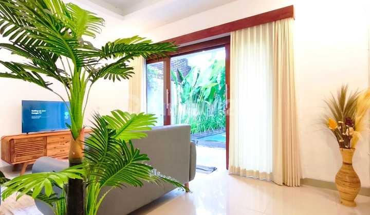2 Bedroom Villa With Rice Field View Near Beach And Canggu (388V)
