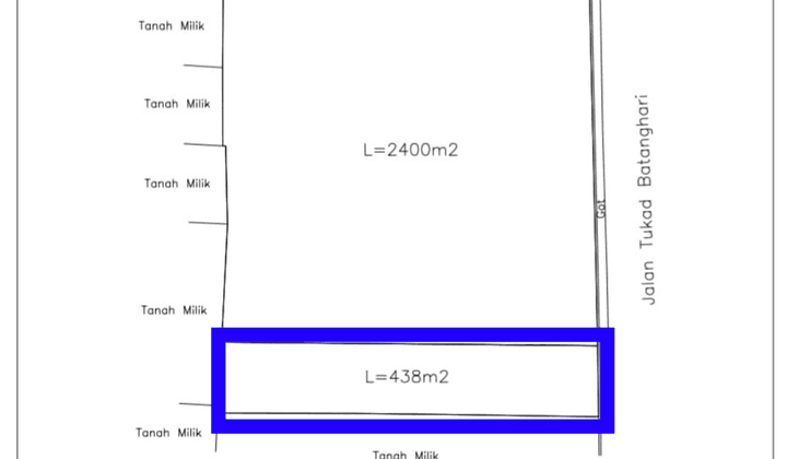 Affordable Land Below Market Price in Renon, Denpasar (101V)