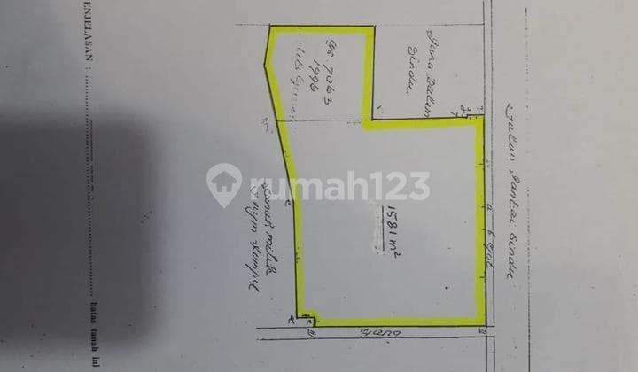 Prime Location Land For Sale On Sindhu Beach Sanur (101V)