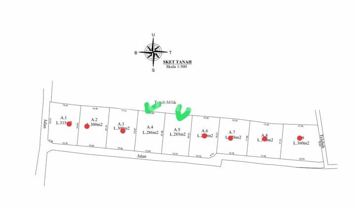 Land For Sale – Strategic Location In Seminyak (151v)