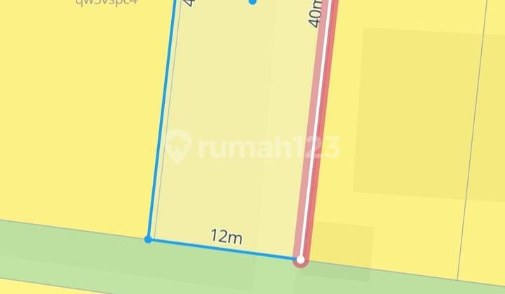 Strategic Land for Sale in Uluwatu Zoning: Itr Kuning (440V)