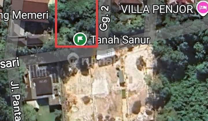 Hook Prime Land 1000M² Near Mertasari Beach Sanur (101V)