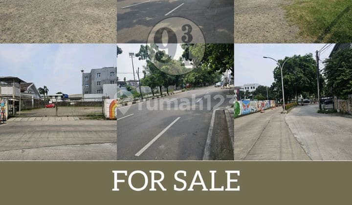 Terstrategis, Kavling Komersial, Dekat Akses Tol, Hoek