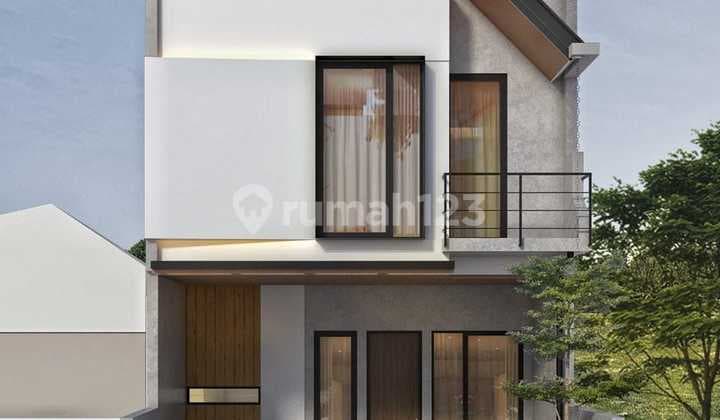 Brand New Scandinavian House di Griya Loka, Bsd City