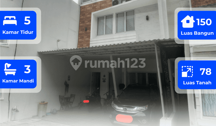 Dijual Rumah Siap Huni Semi Furnished Cipinang Kebembem Jakarta Timur