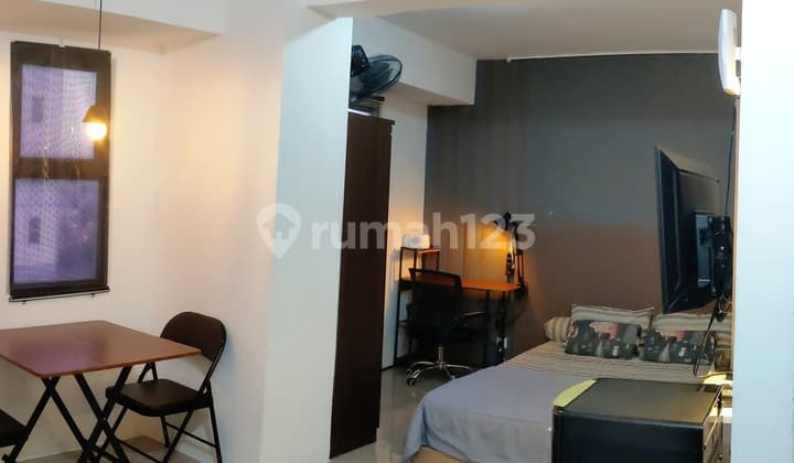 Cheap Fully Furnished Luxury Studio Apartment for Rent in Bantown Serpong