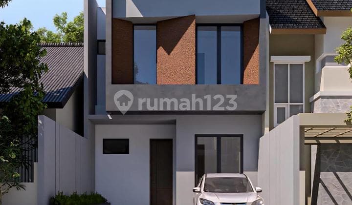 New 2-Story House Modern Design High Quality in Manyar